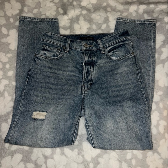 Lucky Brand High Rise Drew Mom Jean - Picture 3 of 8